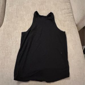 Lululemon singlet workout top. Size 8. Black